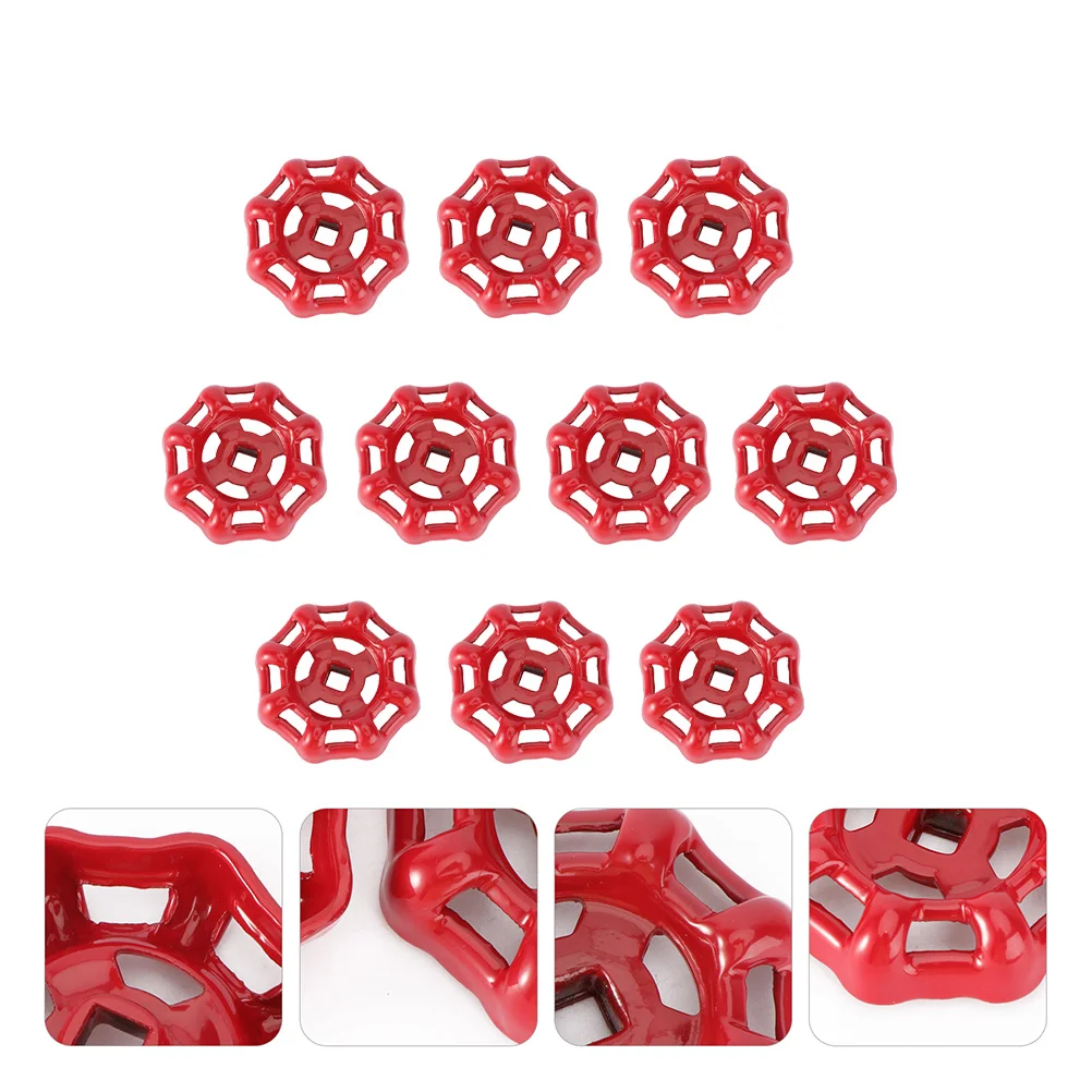 

10 Pcs Gate Valve Outside Repair Kit Ball Wheel Outdoor Gate Valve Hose Bib Handle Replacement Replacement Connector Stainless