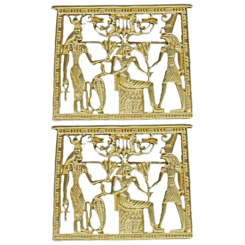 

Brooch Egyptian Brooches Pin Temple Breastpin Pendant Coat Lapel Backpacksscarf Retro Bags Cleopatraclips Boutonniere Clothes