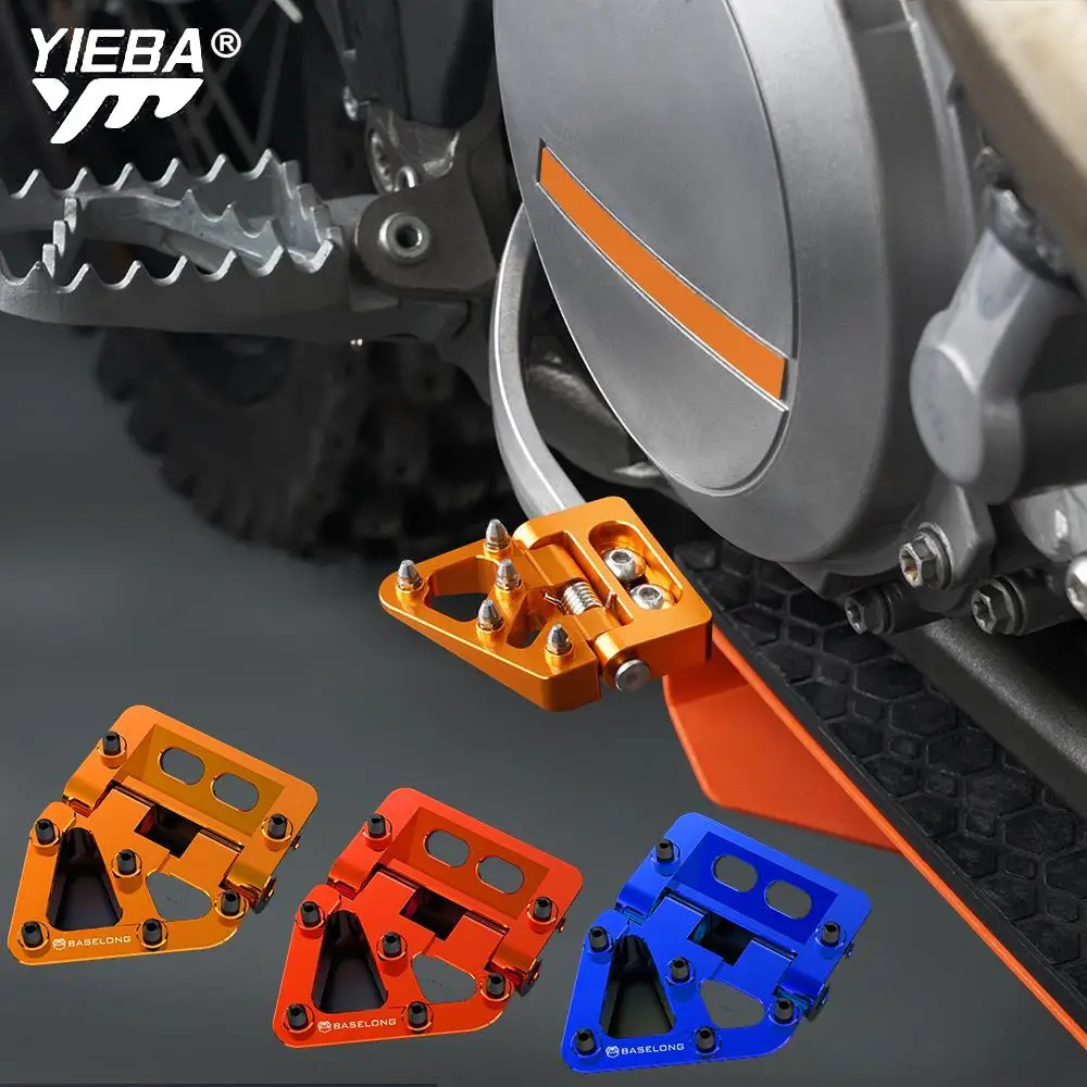 

Rear Folding Foot Brake Pedal Step Tip Plate Parts For Sherco SC SCF SE SER SEF SEF-R Factory 125 250 300 450 500 Accessories