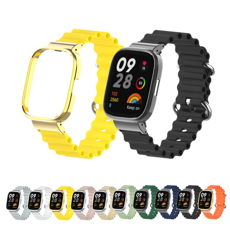 

New Silicone Strap For Xiaomi Redmi Watch 3 2 Lite Watch WristBand For Mi Watch Lite Poco Watch Band Strap Bracelet Accessories