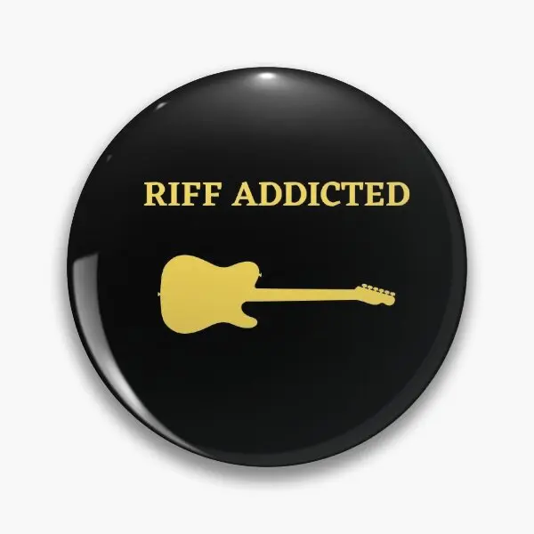 Riff Addicted мягкая пуговица булавка на лацкан брошь подарочный значок женская шляпа