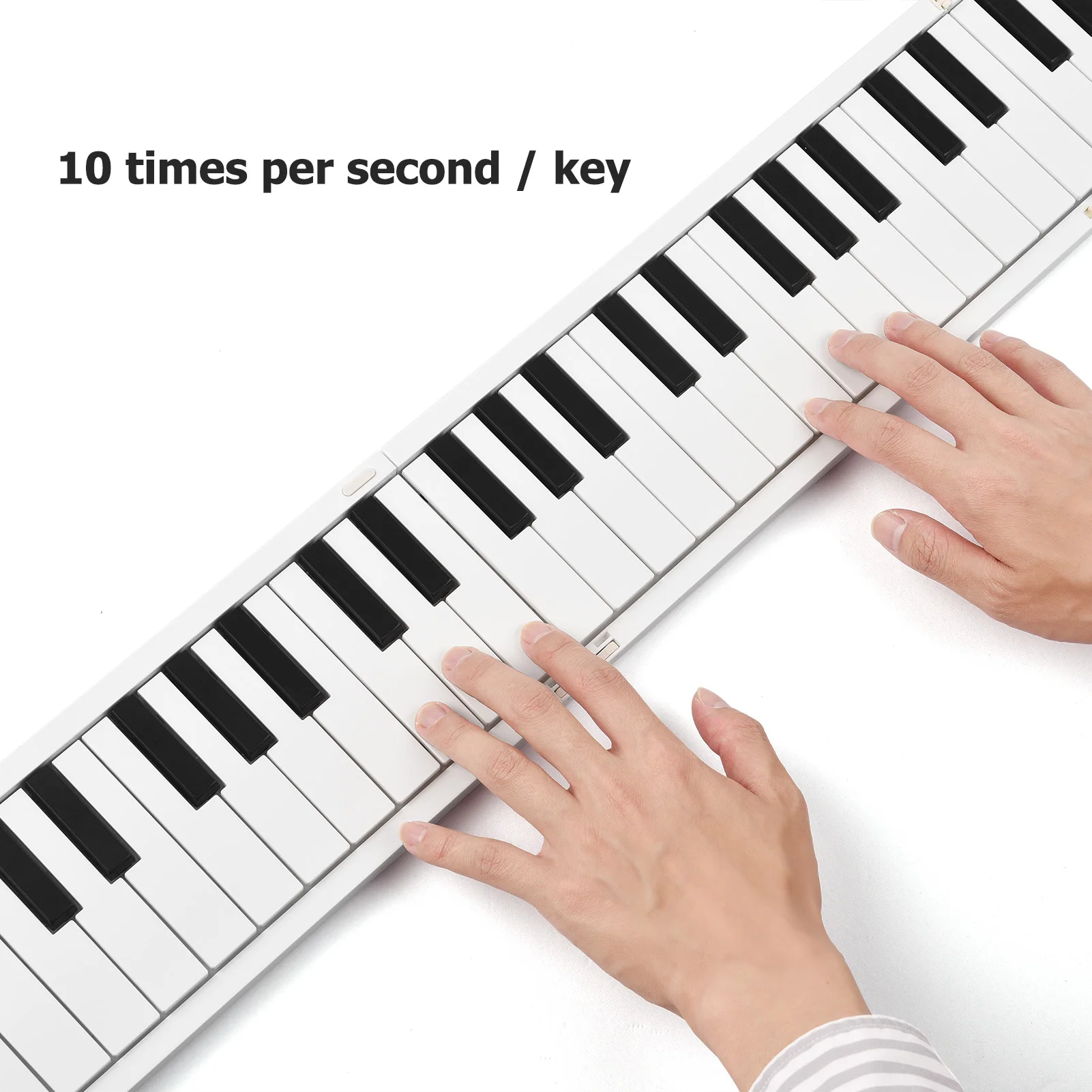 88 Keys Foldable Piano Digital Piano Portable Electronic Keyboard Piano for Piano Student Musical Instrument enlarge