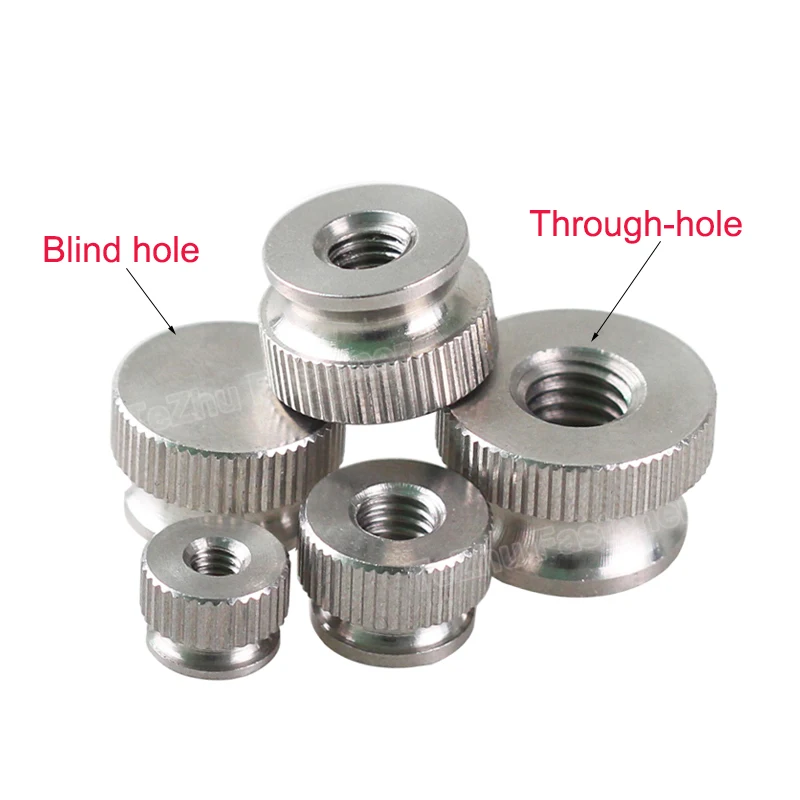 10 шт. гайки из нержавеющей стали для ручной затяжки с отверстием | Гайки