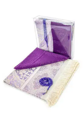 

Ramazana Special Set 12-Prayer Rug-Cover-Rosary-Boxed