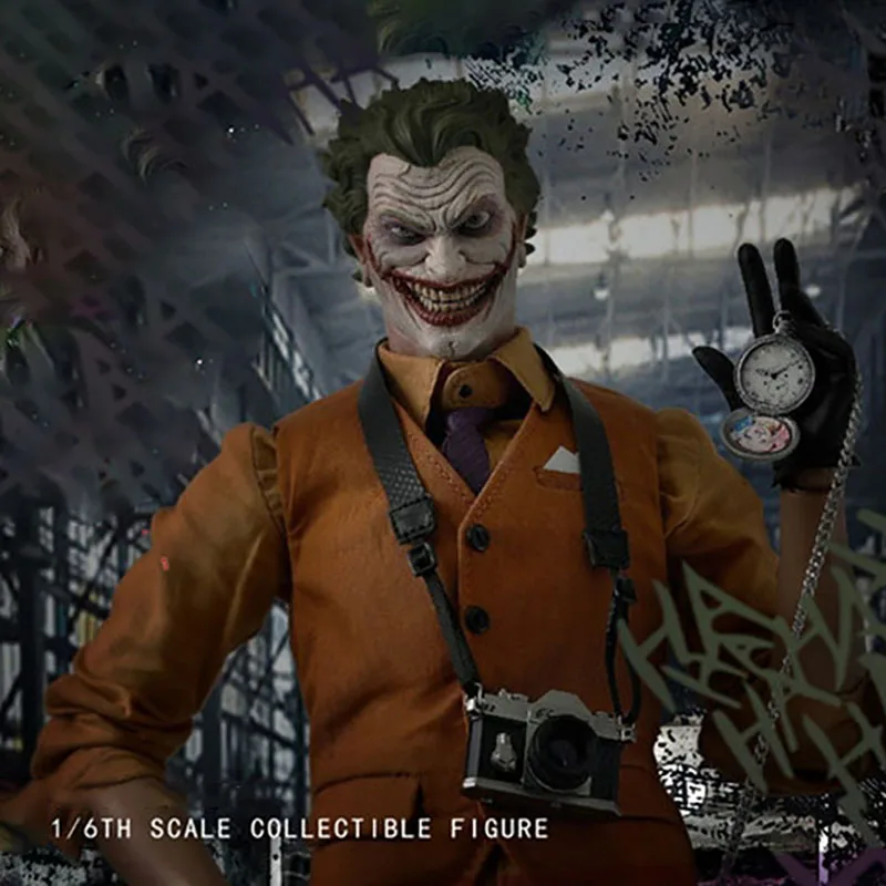 DAFTOYS F01 1/6 солдатский комикс костюм клоуна голова скульптура комплект одежды для