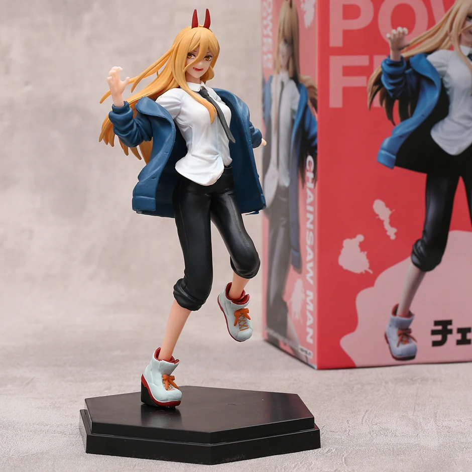 

Taito Chainsaw Man Power 19cm Figure PVC Figurine Collectible Model Decoration Toy