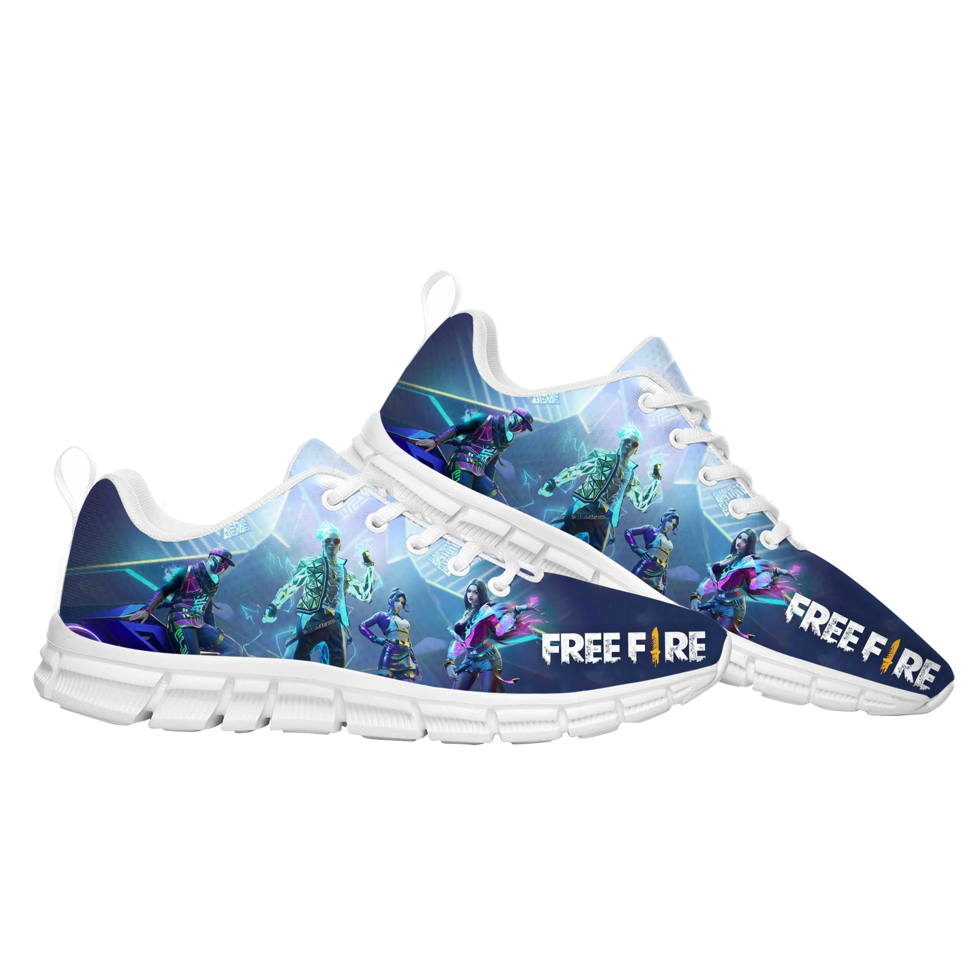 

Garena Free Fire Sports Custom Shoes High Quality Cartoon Game Men Women Teenager Children Sneaker Tailor Made Couple Built Shoe