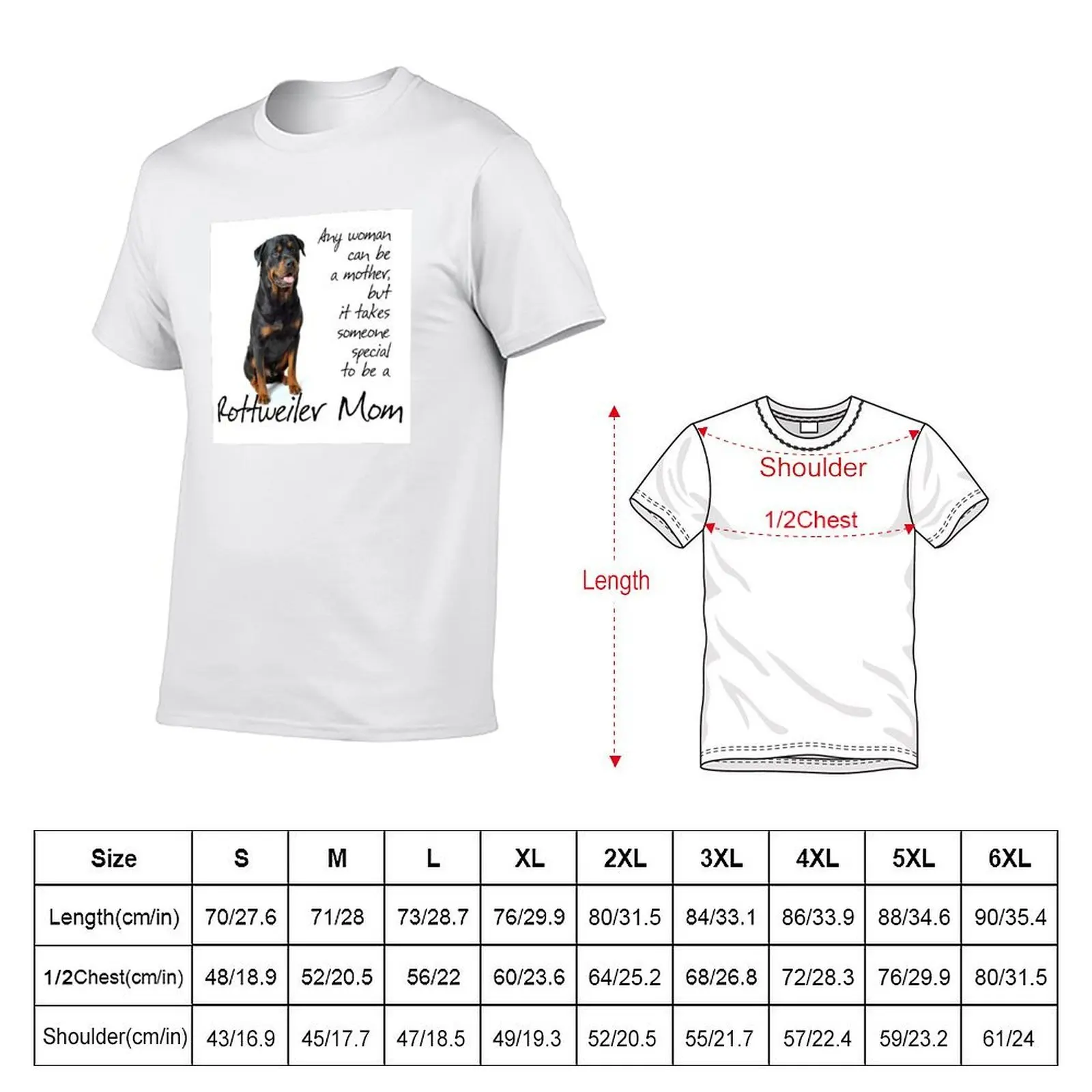 Фото Футболка Rottie Mom с модным принтом №2