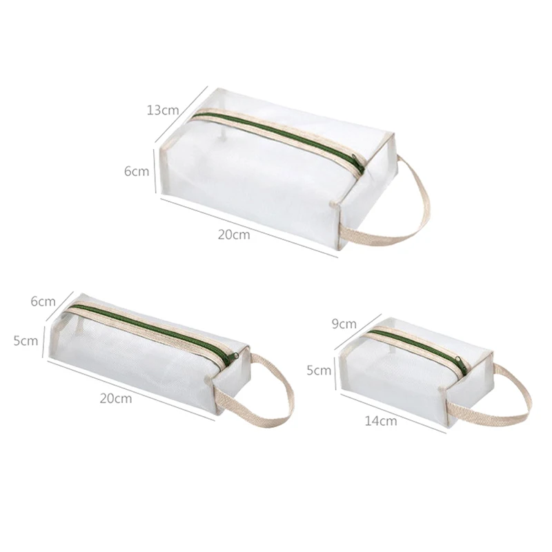 

Travel Cosmetic Bag Makeup Storage Bag Women Outdoor Toiletries Organizer Skin Care Products Lipstick Brush Organizer Portable