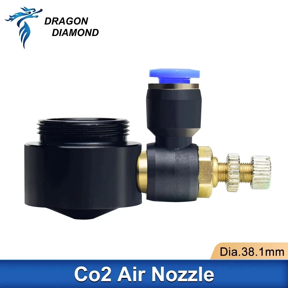 

Форсунка CO2 для лазерной резки DRAGON DIAMOND диаметром 20 мм