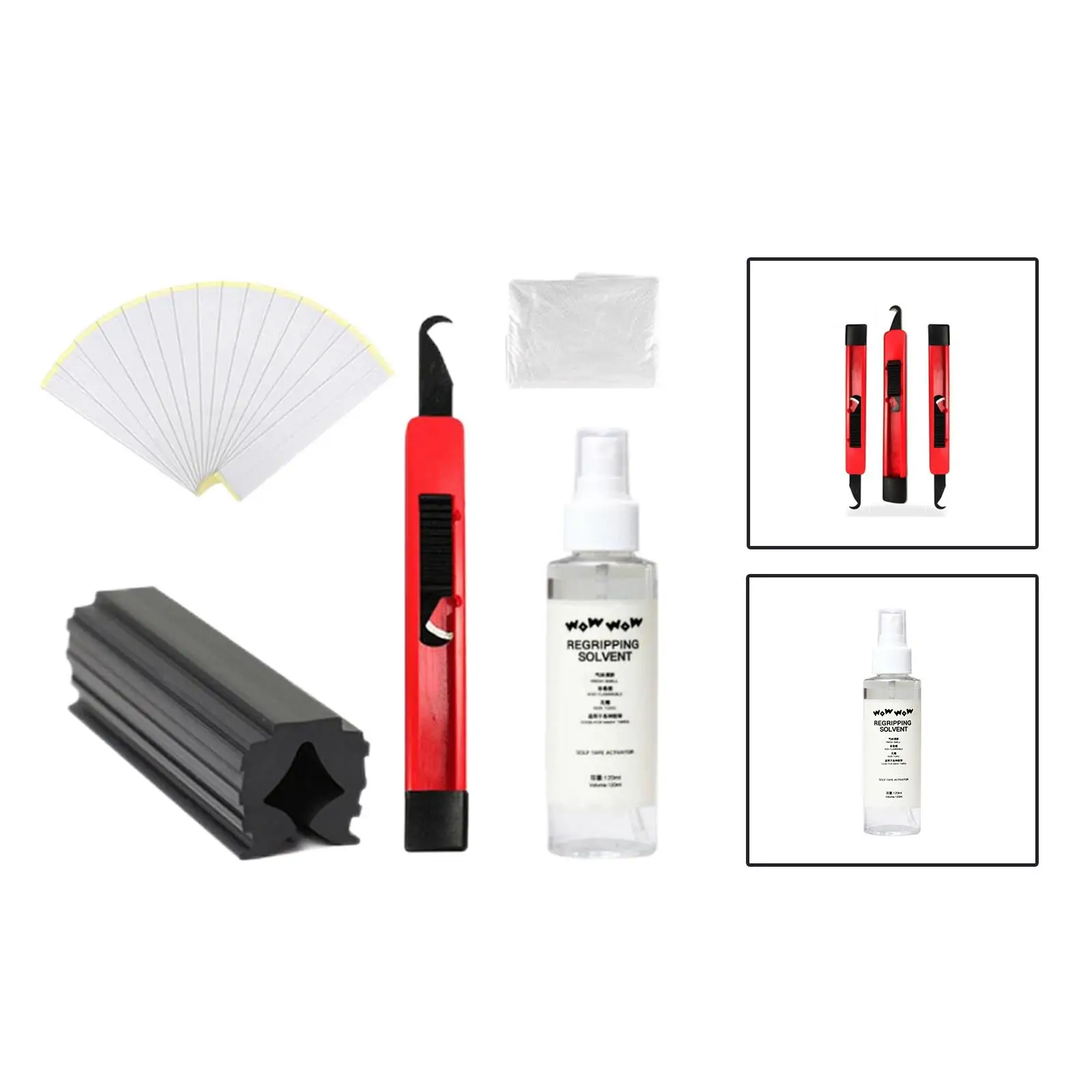 Club Grip Repair Kits With Repair Spray Solvent 15 Professio