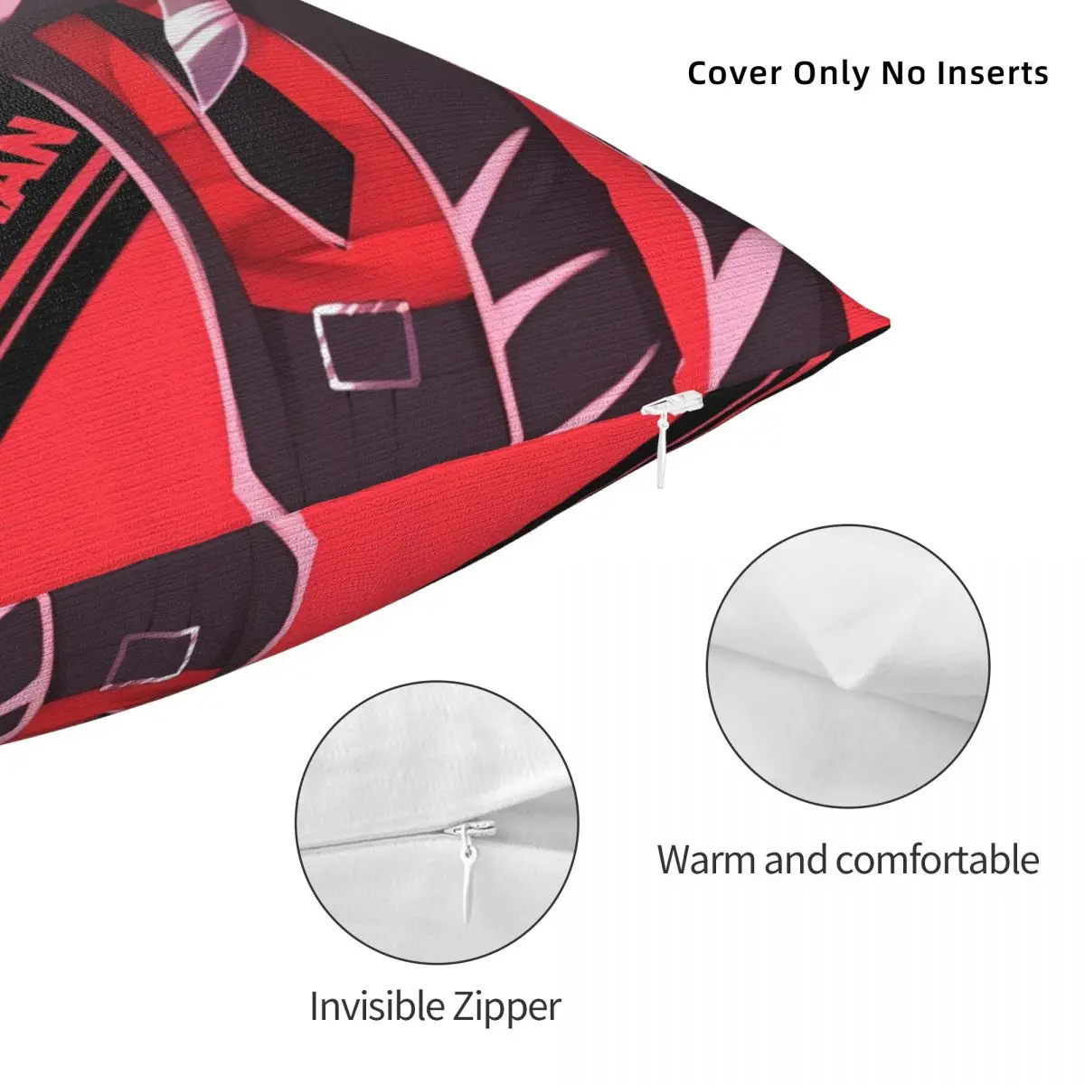 Наволочка с принтом Skibidi унитаз смешная наволочка для подушки декоративная