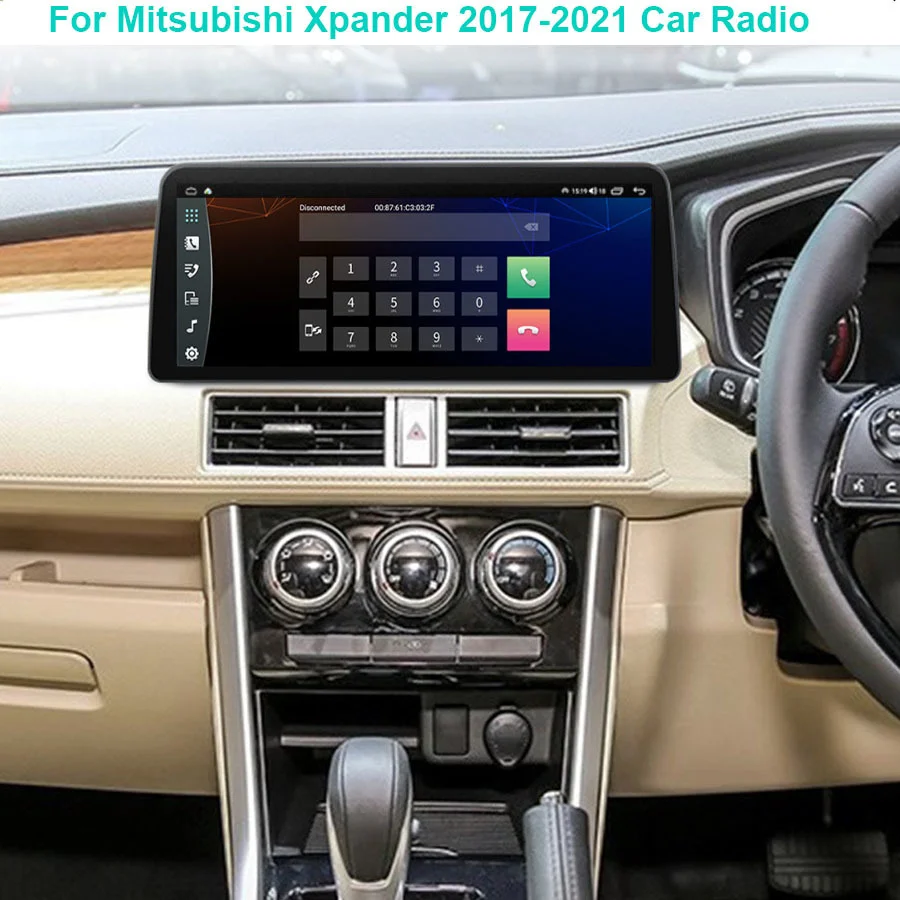 

Автомобильный DVD-плеер 12,3 дюйма для Mitsubishi Xpander 2017-2022 Android радио Carplay Авторадио Стерео TPMS USB Wi-Fi 4G