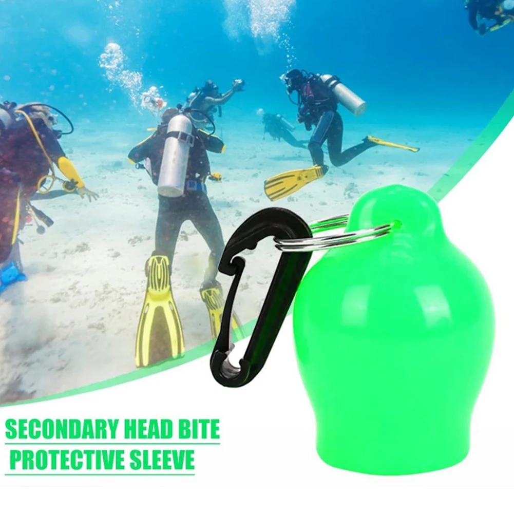 

Silicone Scuba Diving Regulator Mouthpiece Cover Octopus Protector With Clip Water Sports Scuba Diving And Snorkeling