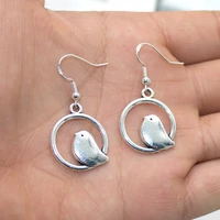 anglang fashion bird design womens earrings newly designed wedding engagement accessories piercing ear statement jewelry