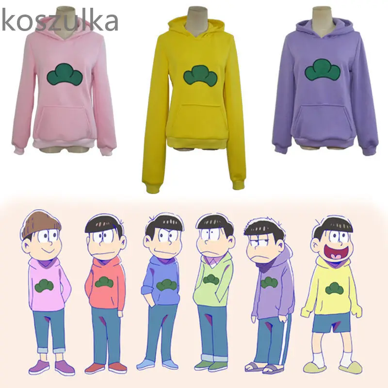 Толстовка с капюшоном Osomatsu San 2024 костюмы для косплея Karamatsu аниме Harajuku Matsuno Ichimatsu