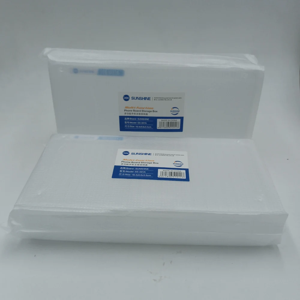 SS-001A многофункциональный ящик для хранения на мобильный телефон ЖК-экран IC Motheboard винт части компонент двухслойная организация
