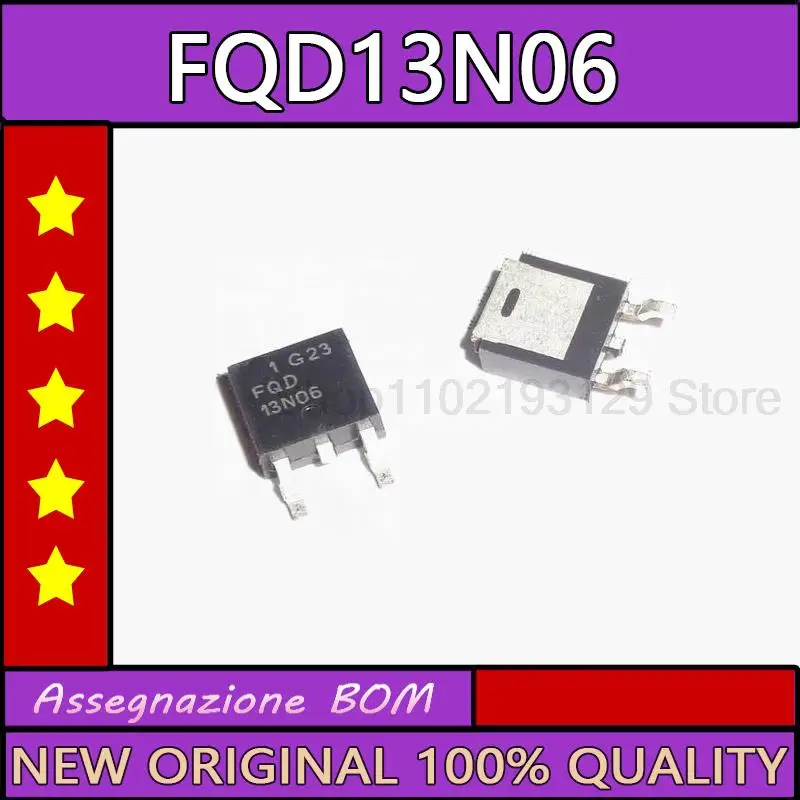 

Новый 10 шт./партия Fqd13n06 совершенно новый импортный 13n06