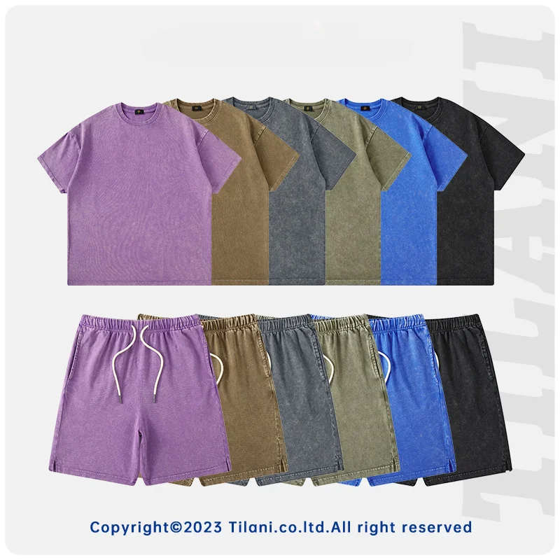 

Kids Boutique Clothes Overzize T-shirt Shorts Two Pieces Teen Children Clothing Set Casual Loose Sportsweat Boys Girls Tracksuit