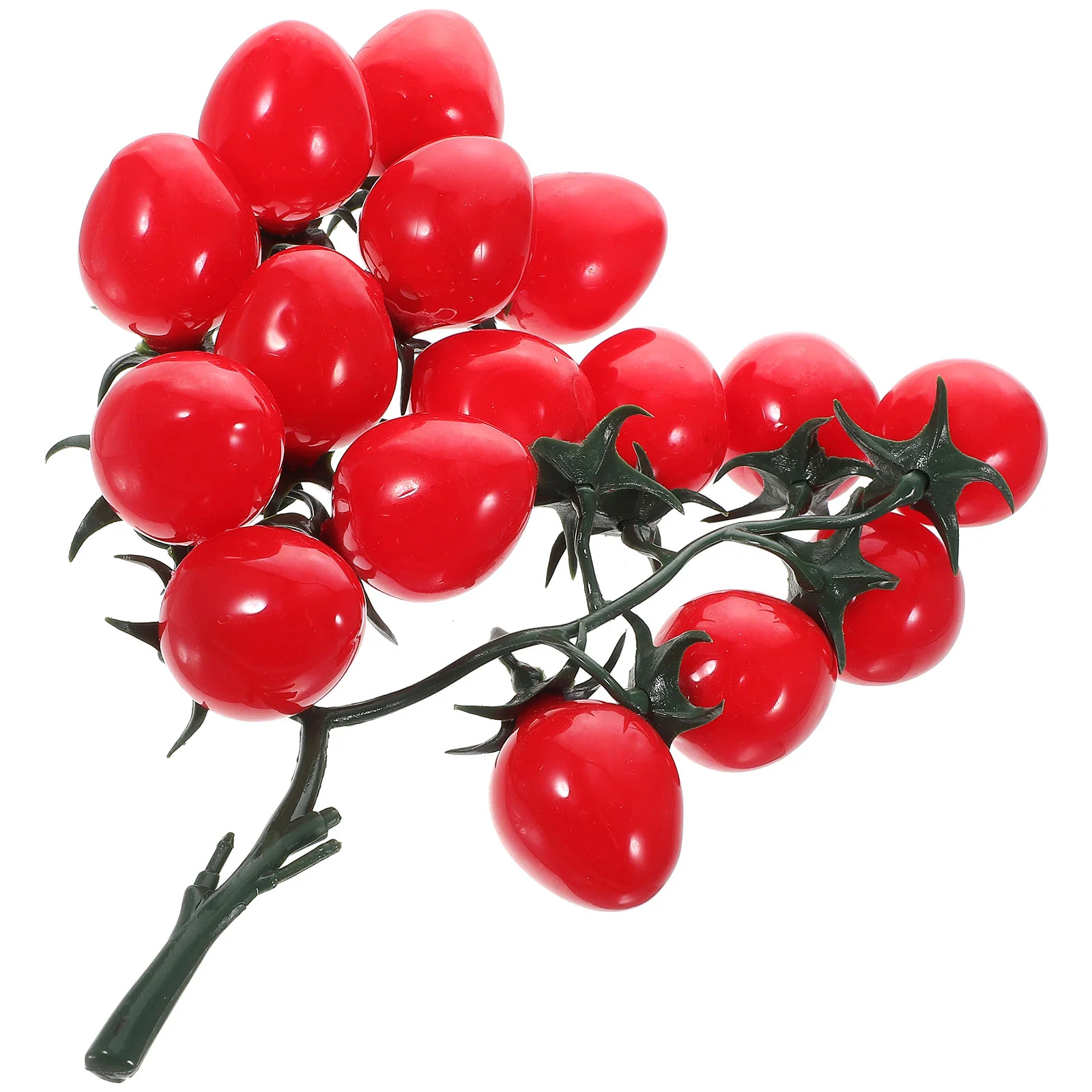 

Simulated Cherry Tomatoes Party Decor Fake For Artificial Fruits Decors Photography Props Home Supplies