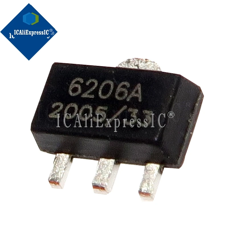 20 шт./лот XC6206P332PR XC6206P332 XC6206 3 В SOT-89 в наличии