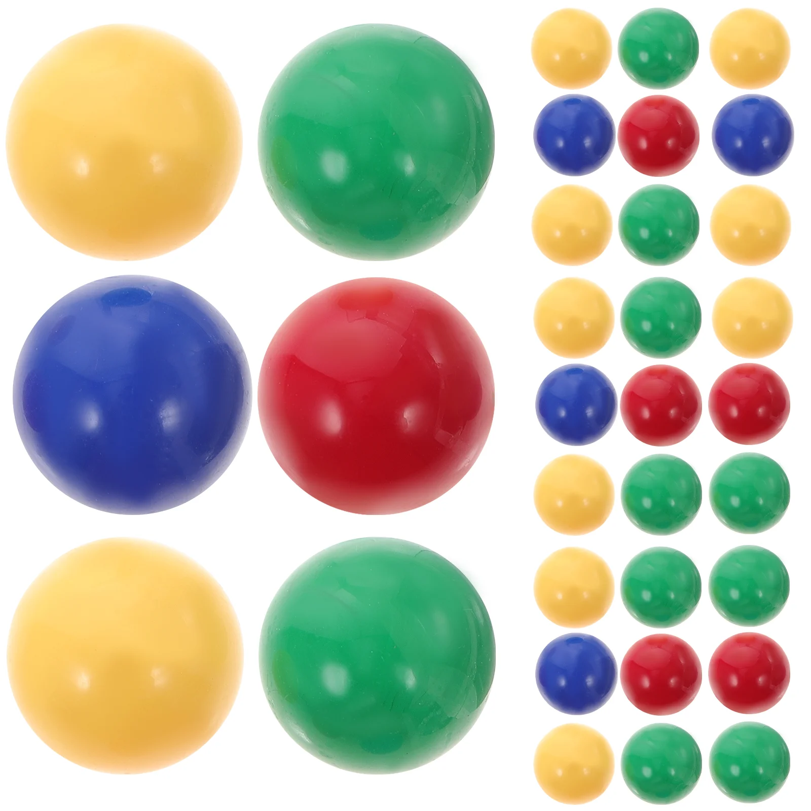 

48Pcs Plastic Marbles Balls Kids Toys Marbles Game Supplies