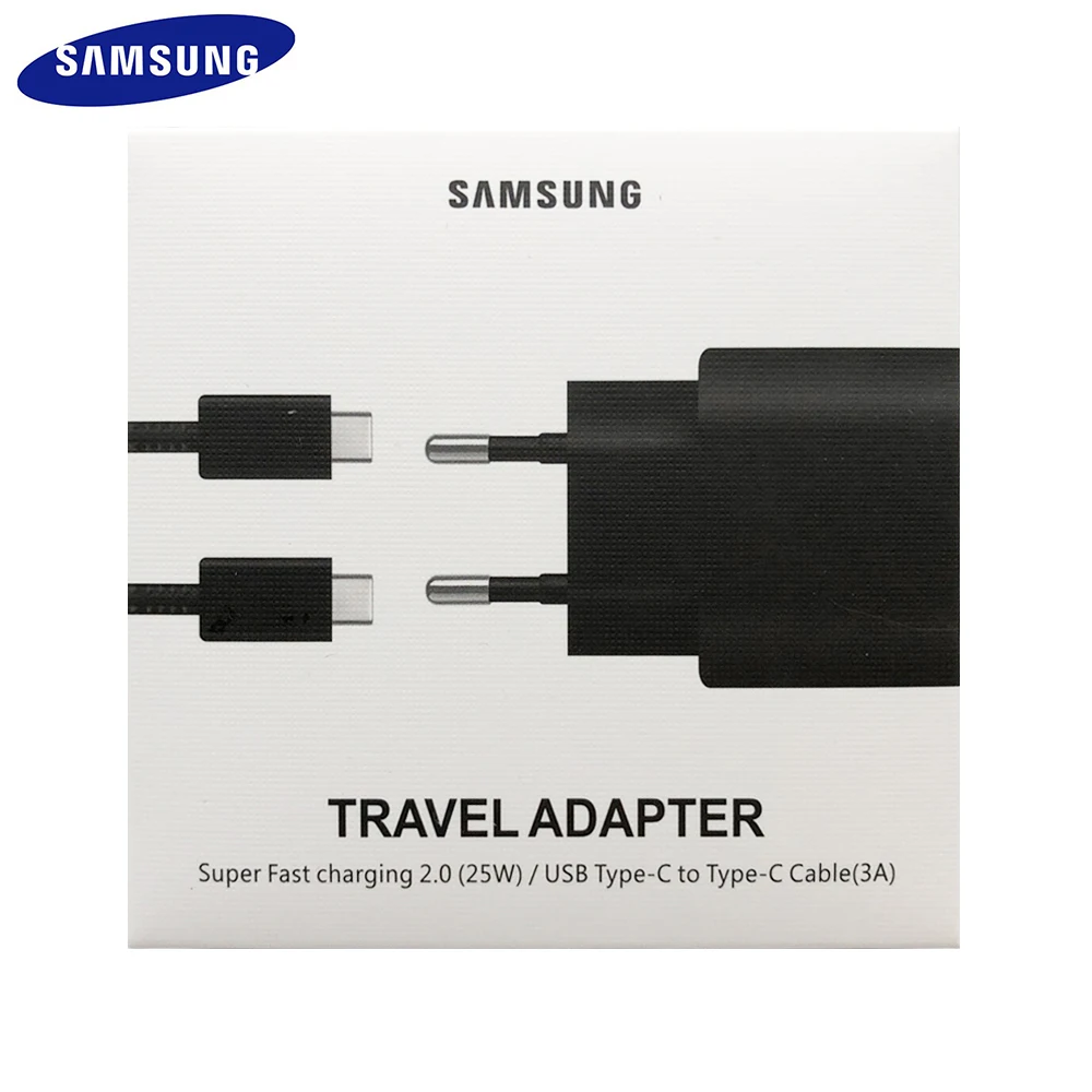 

25w Super Fast Charging Power Samsung Note 10 Super Fast Charger PD PSS Type-c cable For Galaxy Note 10 S10 S20 21 22 Plus Ultra