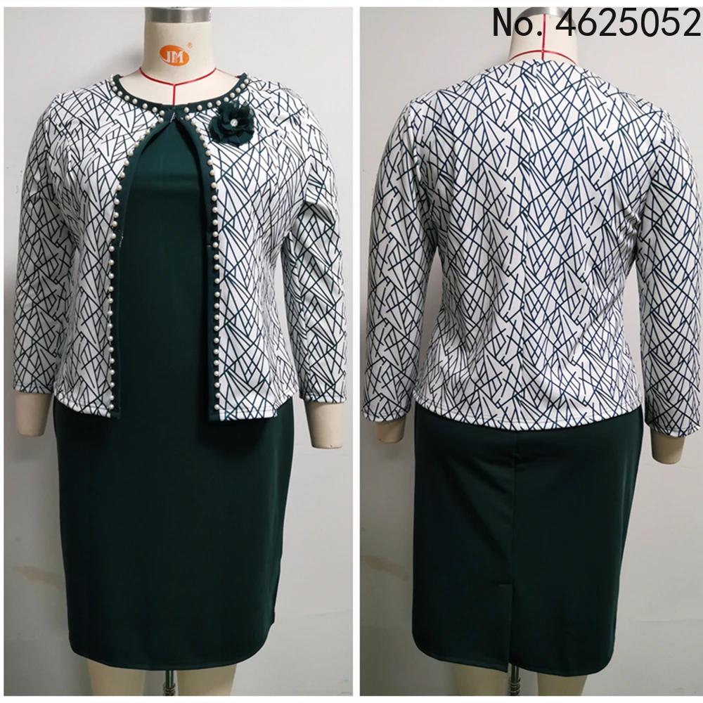 

Платье женское в африканском стиле с цветочным принтом и карманами