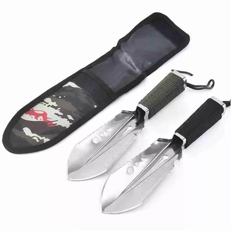 

Gardening Shovel With Wrench Outdoor Multifunction Shovel Military Survival Spade Camping Garden Tool