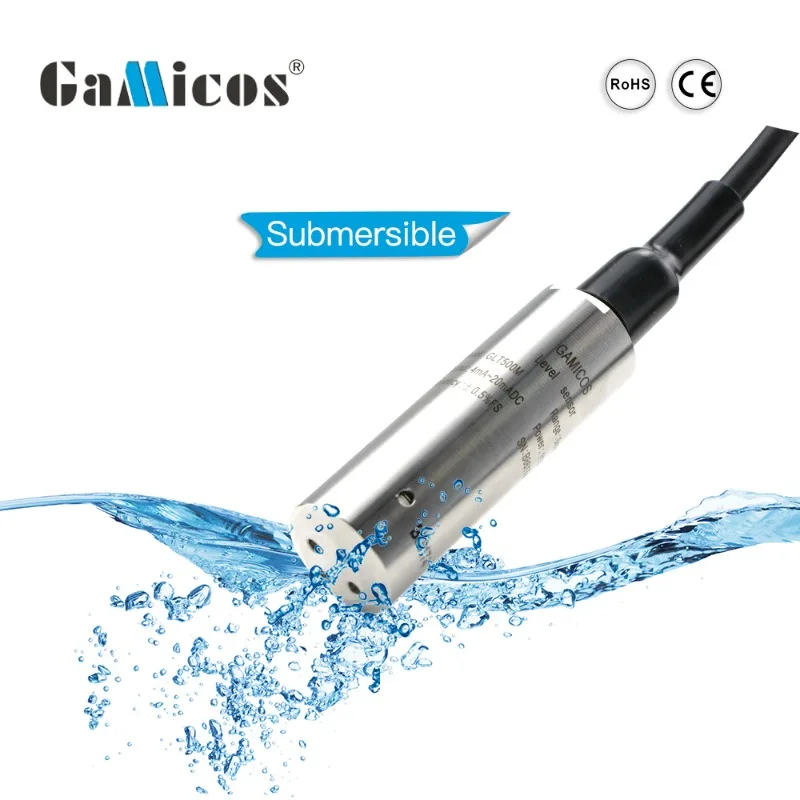 

GLT500 4-20mA Well Water Hydraulic OEM CE RoHS Water Level Transducer