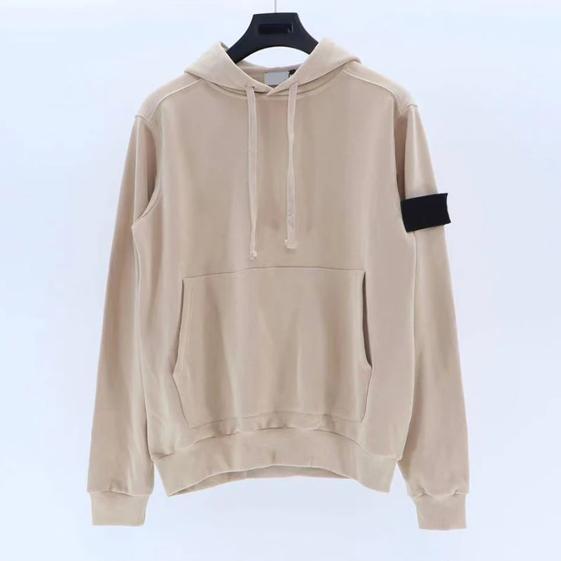 

Hoodies Men Sweatshirt Spring Autumn Couple Hooded Sweater Solid Color Cotton Loose Streetwear Tops MA124