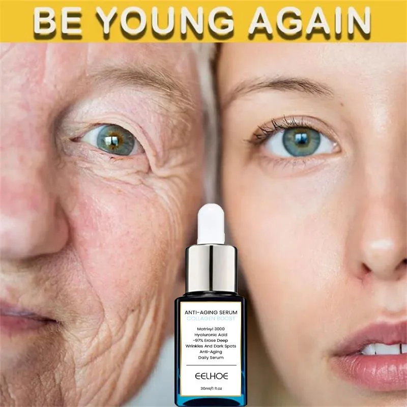Effective Anti-ageing Anti-wrinkle Facial Serum Nourish Fade Fine Lines Moisturizing Whitening Firming Deep Skin Care Essence