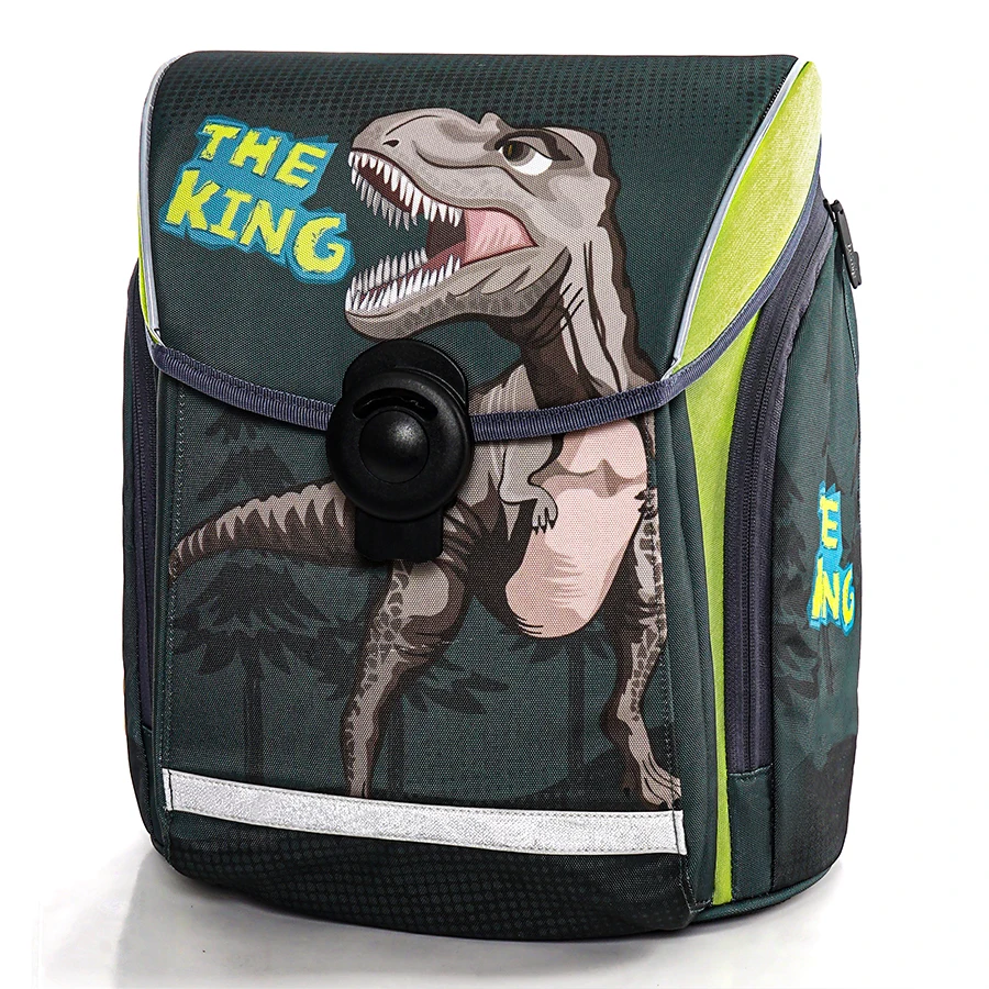 Kids Dinosaur Pattern School Bags for Boys 3D Orthopedics Backpack Children Grade 1-3 Cartoon Schoolbag Mochila Infantil