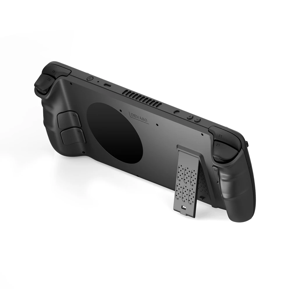 

Protective Cooling Back Plate for Steam Deck Video Game Console Replacement Accessories with Back Stand Cooler Function Shell