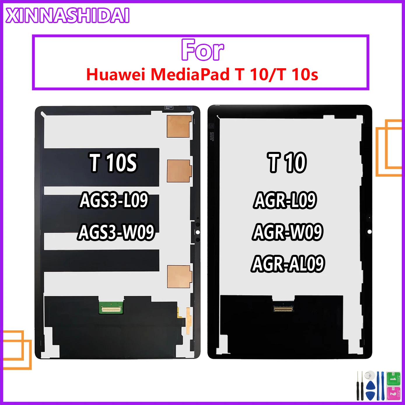 

LCD Display Touch Screen Digitizer Assembly For Huawei MediaPad T10 T10s AGR-L09 AGR-W09 AGR-AL09 AGS3-L09 AGS3-W09