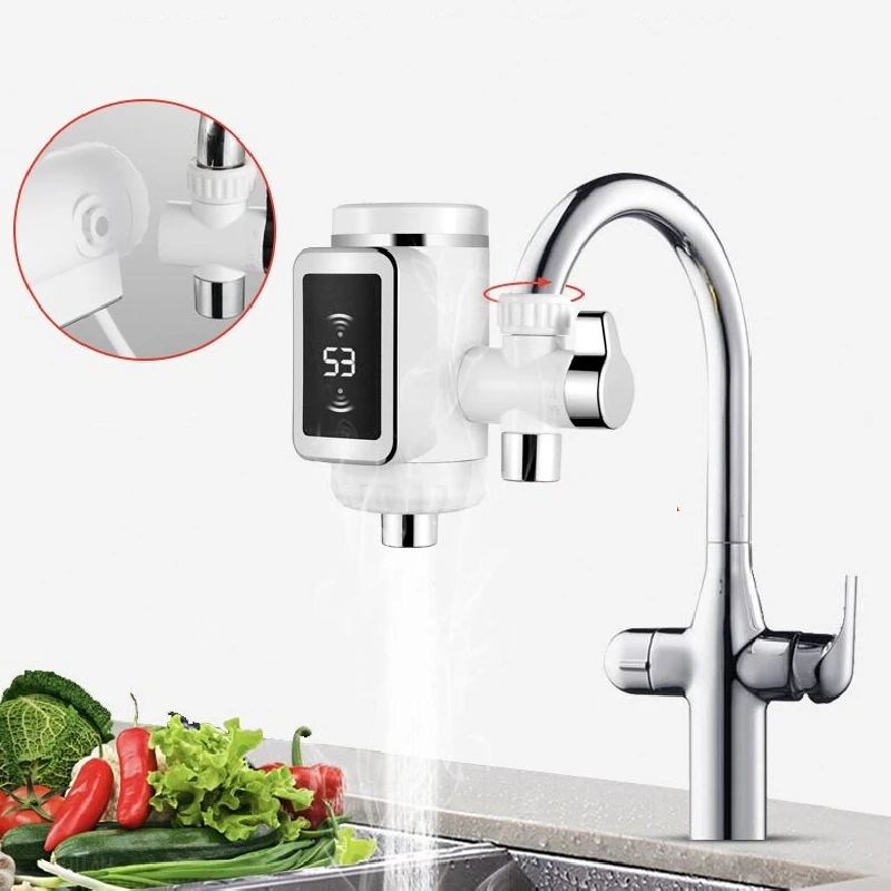 Electric Water Heater Kitchen faucet Instant Hot Water Faucet Heater 220V Heating Faucet Instantaneous Heaters