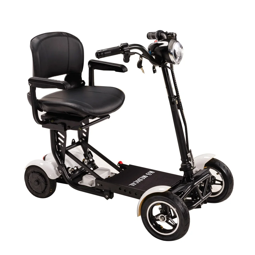 KSM-905B Складной 4-колесный электрический самокат для пожилых людей инвалидов или с