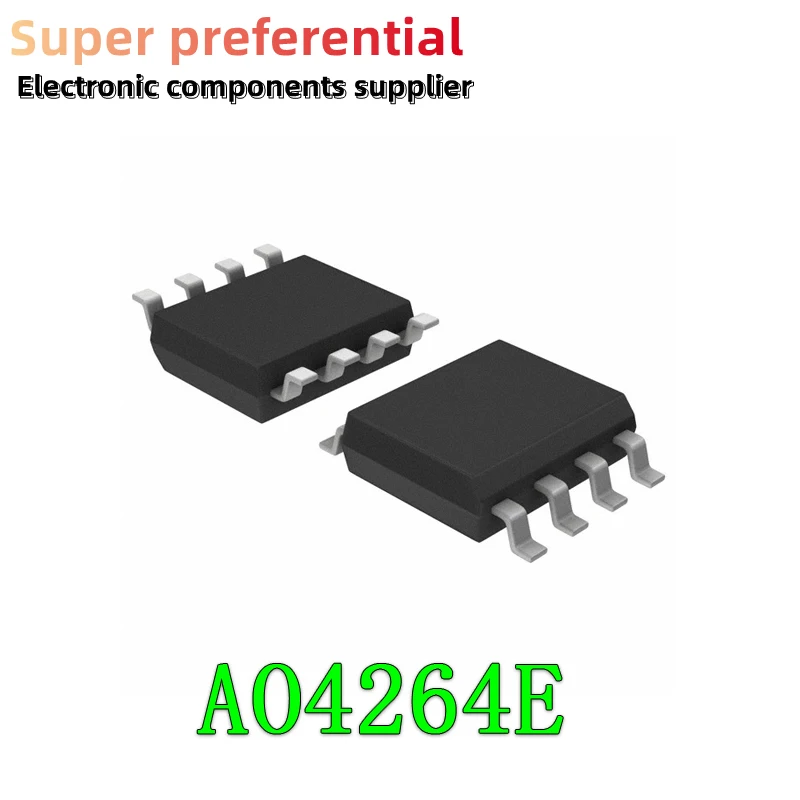 

Набор микросхем AO4264E 4264E 4264 A04264E Mosfet SOP8 IC, 10 шт./лот, оригинал