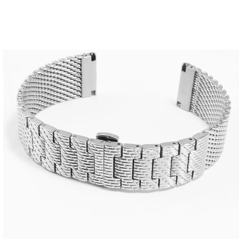 Replace The Watch Band With The JY Series Blue Angel Sky Eagle 22/23mm Men's Stainless Steel Watchband