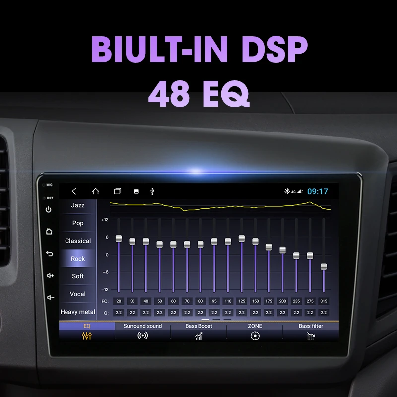 vtopek 9 4g carplay dsp 2din android 10 0 car radio multimidia video player navigation gps for honda civic 2012 2015 head unit free global shipping