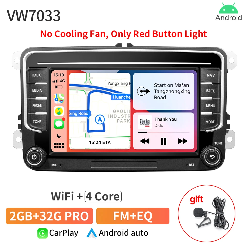 

Авто радиоприемник Android 13.0 для Volkswagen VW Passat B6 B7 CC Tiguan Touran GOLF POLO Carplay 4G Автомобильный мультимедийный GPS 2din Авторао