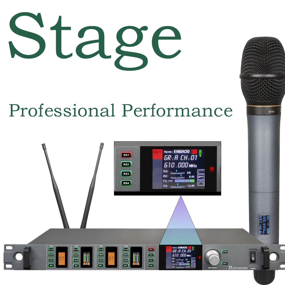 Беспроводная микрофонная система X4