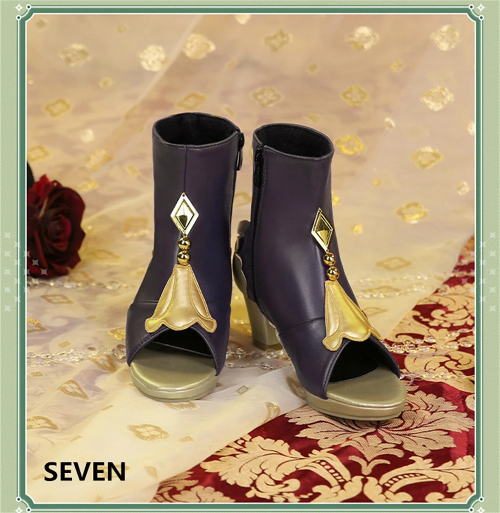 

Genshin Impact Cosplay Game Collei Cosplay Shoes Anime Cosplay Boots