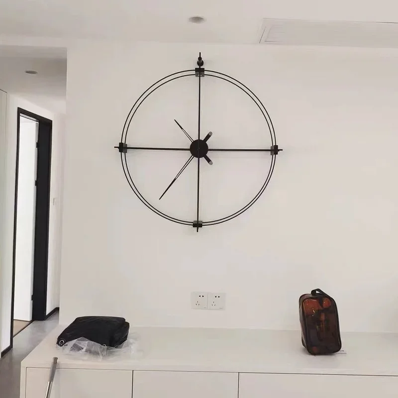 Испанские настенные часы для гостиной дома современные минималистичные