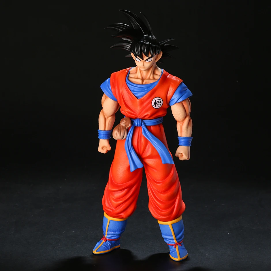 

Игрушка Dragon Ball Z Son Goku, 13 дюймов, аниме-фигурка из ПВХ, строительный подарок