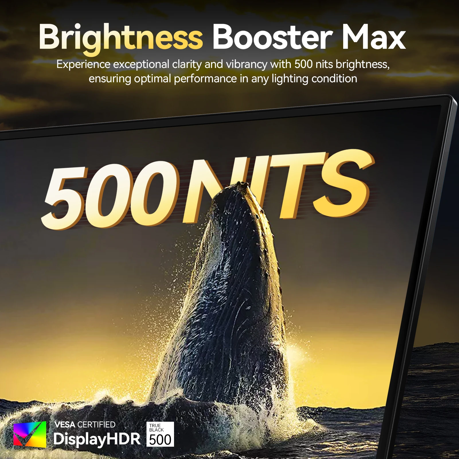 16-дюймовый портативный OLED-монитор 2880*1800 120 Гц игровой дисплей 500 нит 100% внешний экран DCI-P3 с мини-HDMI для ноутбука (art.: 3920ca1027bc1) - 3920ca1027bc1