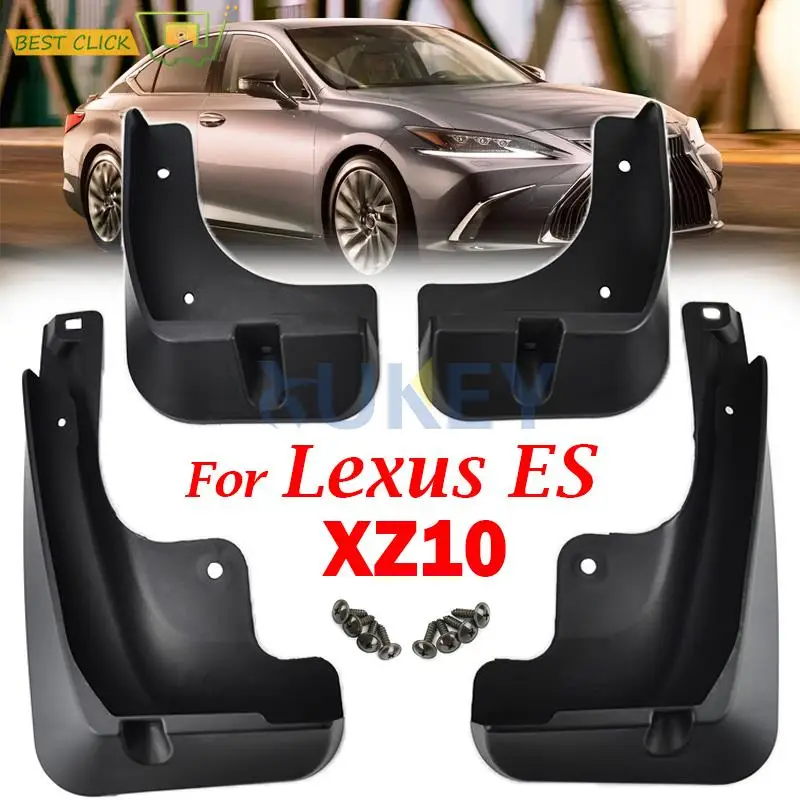 

4 шт. для LEXUS ES XZ10 ES250 ES350 ES300H 250 300H 350 2019 2020 2021 автомобильные брызговики брызговики передние и задние брызговики