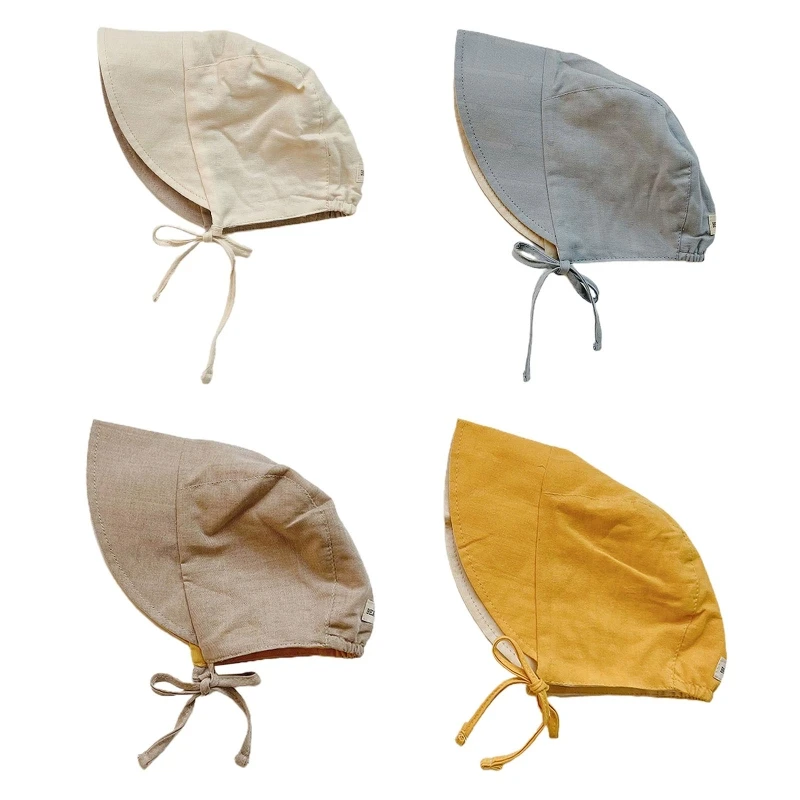 

Outdoor Baby Fisherman Hat Summer Sunscreen Panama Hat Soft Cotton Beanie Bonnet UV Protection Beach Unisex Toddler Infant