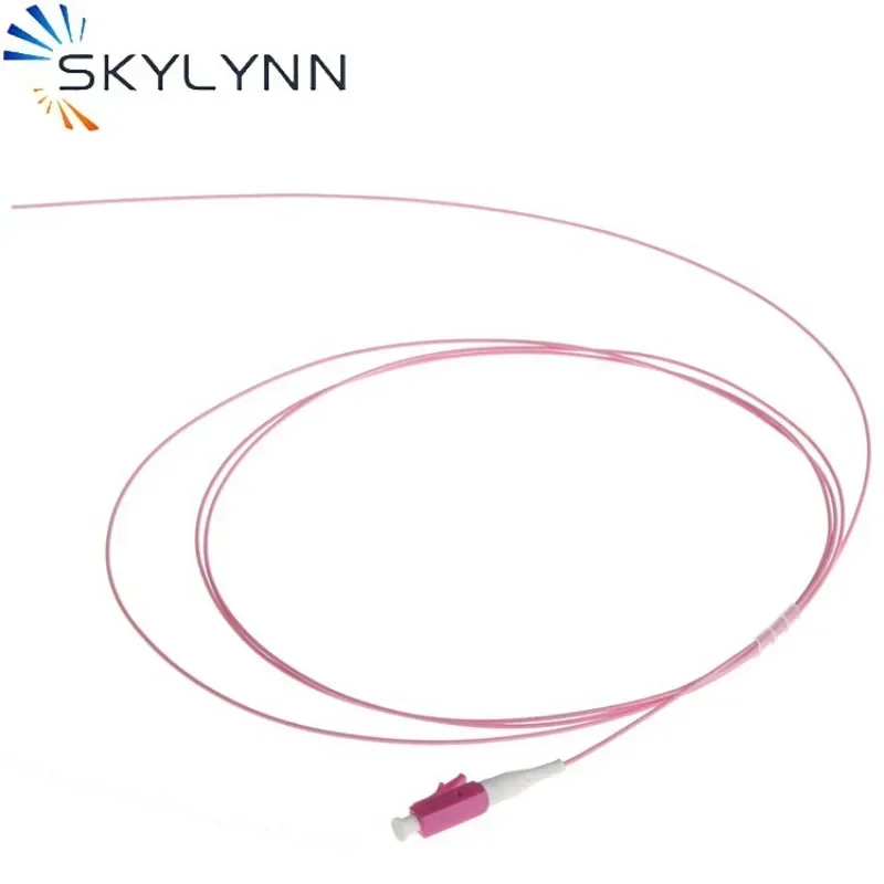 50 шт. LC разъем косичка 1 5 м одномодовый G657A2 многорежимный OM2/OM3/OM4/OM5 0 9 мм LSZH куртка