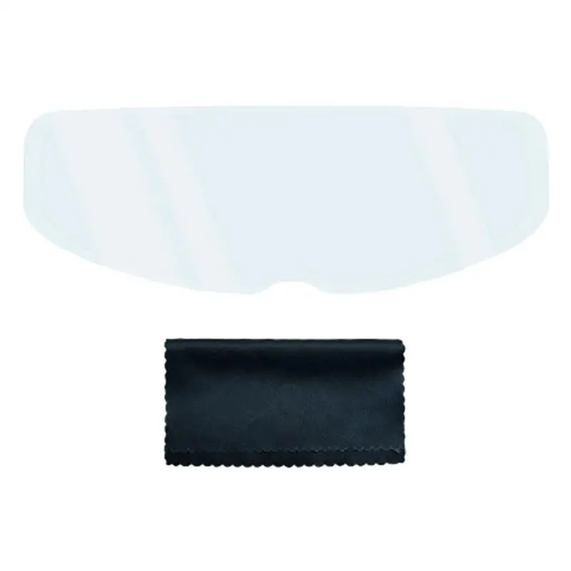 

Motorcycle Visor Anti Fog Film Lens Sticker Film Visor Shield Fog Resistant Universal Motorcycle Anti Fog Film Shield Rainproof